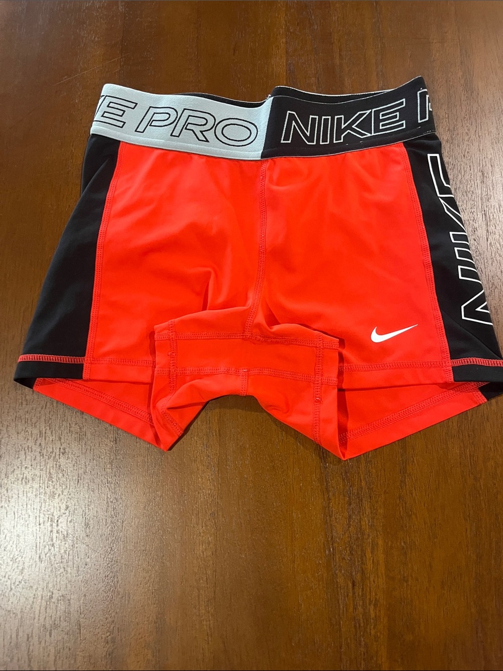 Nike Pro Red Spandex Shorts
